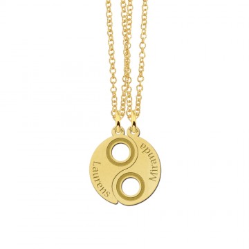 1 breekhanger goud yinyang