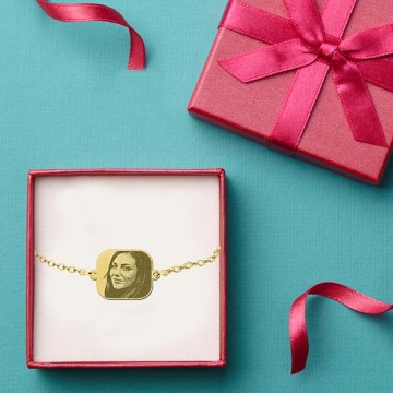 1 gouden armband foto rechthoek