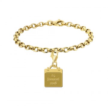 1 gouden baby bedel kalender