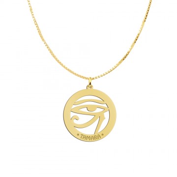 1 gouden naamhanger horus