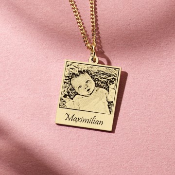 1 gouden polaroid fotohanger