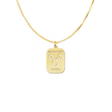 1 hanger met naam stier