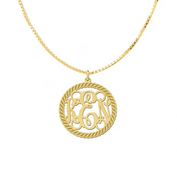 1 initialen hanger met je letter