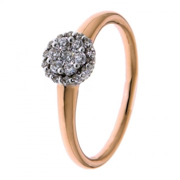 1 ring bicolor briljant 0 25 crt 17277 nl g