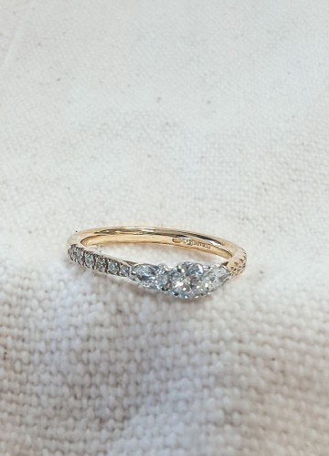 1 ring bicolor briljant 0 51 crt 27871 nl g