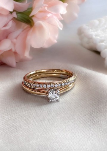 1 ring geelgoud briljant 0 17 crt 31088 nl g