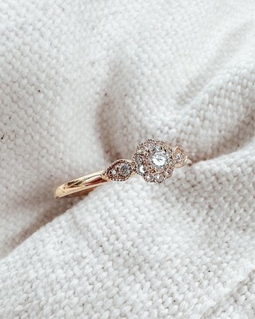 1 ring geelgoud briljant 0 21 crt 28409 nl g