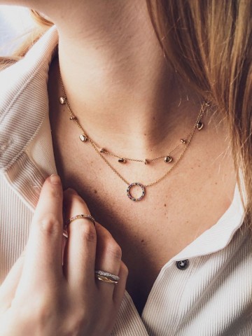 1 ring geelgoud saffier 31050 nl g