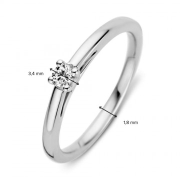 1 ring witgoud briljant 0 10 crt 30010 nl g