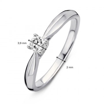 1 ring witgoud briljant 0 19 crt 30711 nl g