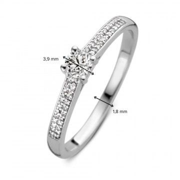 1 ring witgoud briljant 0 27 crt 29787 nl g