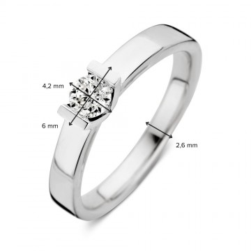 1 ring witgoud briljant 0 30 crt 31160 nl g