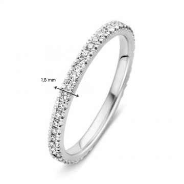 1 ring witgoud briljant 0 33 crt rondom 28316 nl g