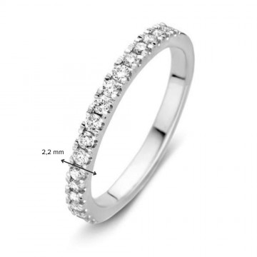 1 ring witgoud briljant 0 35 crt half 28299 nl g