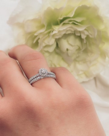 1 ring witgoud briljant 0 40 crt 28644 nl g