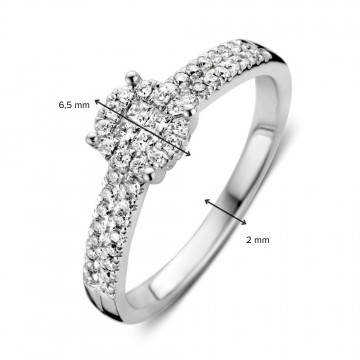 1 ring witgoud briljant 0 45 crt 30353 nl g