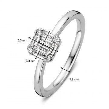 1 ring witgoud diamant 0 29 crt 30318 nl g