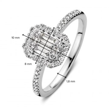 1 ring witgoud diamant 0 50 crt 30340 nl g