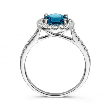 1 ring witgoud topaas briljant 25267 nl g