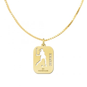 1 sport hangertje hockey dames