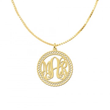 2 initialen letter hanger