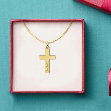 3 gouden kruis heilige communie