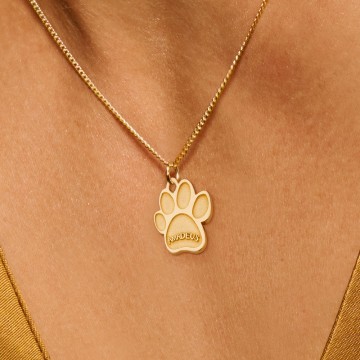 3 pootje van goud met naam