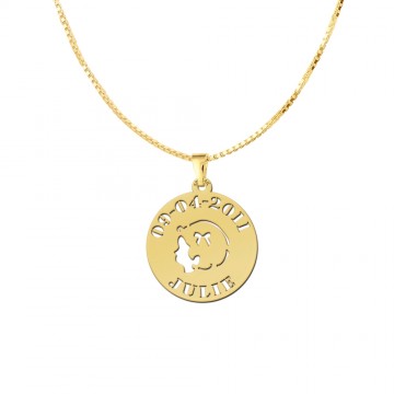 4 baby bedel met hoofdje meisje