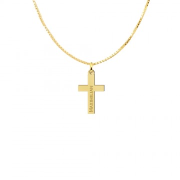 4 gouden communie kruisje