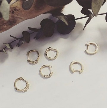 Creool geelgoud zirkonia 42244 2 g