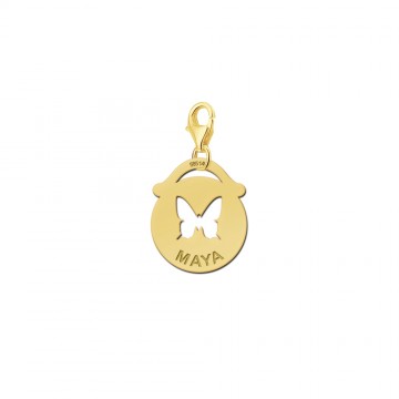 Dieren charm rond vlinder