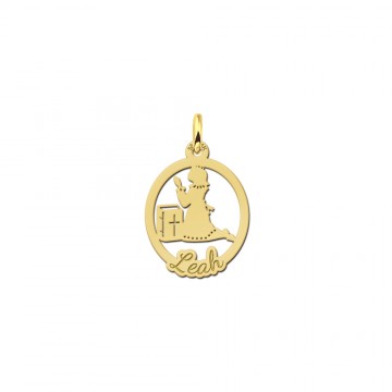 Gouden communie cadeau meisje