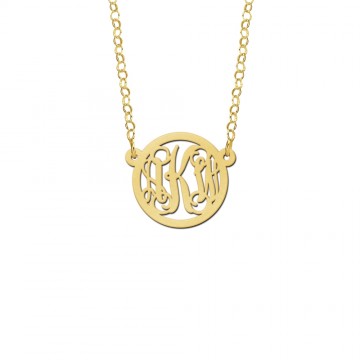 Initialen ketting met je letters