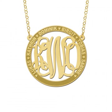 Initialen ketting namen