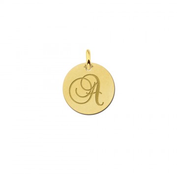 Letter ketting rond sierletter goud