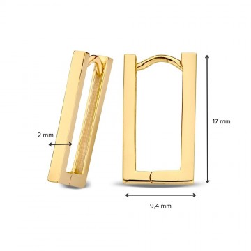 Oorringen geelgoud 27813 nl g
