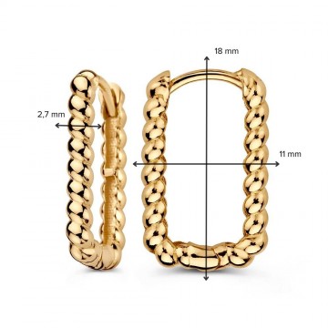 Oorringen geelgoud 31359 nl g