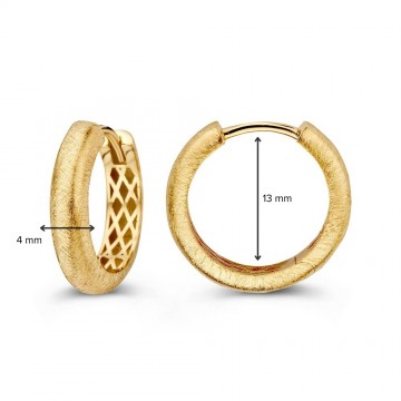 Oorringen geelgoud 31603 nl g
