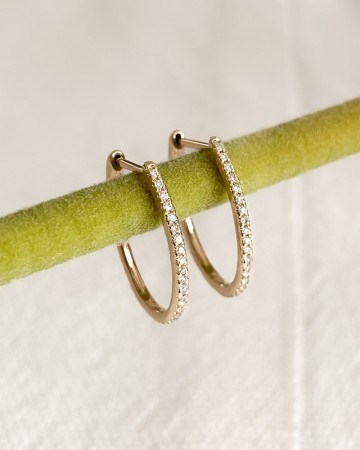 Oorringen geelgoud briljant 0 18 crt 32014 nl g