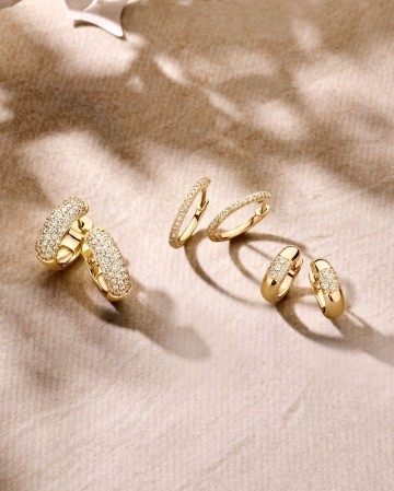 Oorringen geelgoud briljant 0 22 crt 29242 nl g