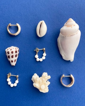 Oorringen geelgoud briljant 0 96 crt 32416 nl g