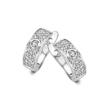 Oorringen witgoud briljant 0 22 crt 22002 nl g