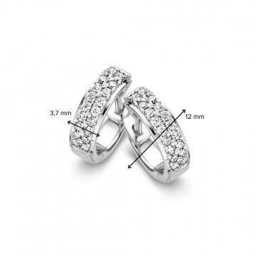 Oorringen witgoud briljant 0 32 crt 28018 nl g