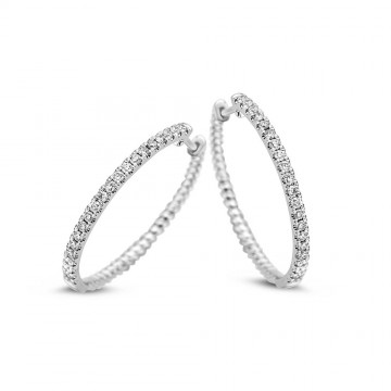 Oorringen witgoud briljant 0 48 crt 20501 nl g