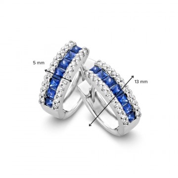 Oorringen witgoud briljant 27992 nl g