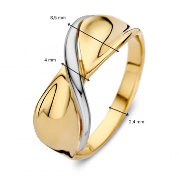 Ring bicolor 27536 nl g