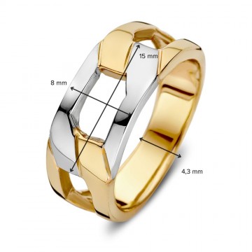 Ring bicolor 27551 nl g