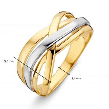 Ring bicolor 30396 nl g
