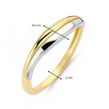 Ring bicolor 30474 nl g