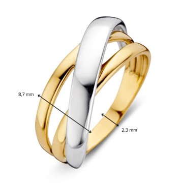 Ring bicolor 31226 nl g